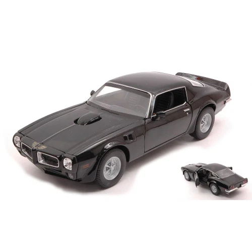 WELLY WE24075BK PONTIAC - FIREBIRD TRANS-AM 1972 - BLACK - 1/24
