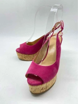 Tacones de cuña Sergio Rossi rosa talla 36,5 Foto 1 de 4