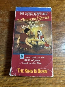 The Living Scriptures The King Is Born VHS No 1 Rare - Picture 1 of 4