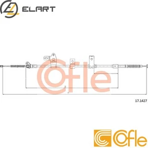 CABLE PARKING BRAKE 17.1427 FOR TOYOTA COROLLA/Verso 1CD-FTV 2.0L 1ZZ-FE 1.8L - Picture 1 of 7