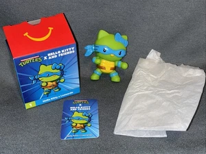McDonalds TMNT Hello Kitty HAPPY MEAL TOY #1 Hello Kitty x Leonardo - Picture 1 of 1