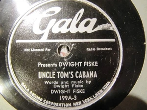 1936 Dwight Fiske GALA Risque Record UNCLE TOM'S CABANA/ The Happy Couple 78 - Picture 1 of 2