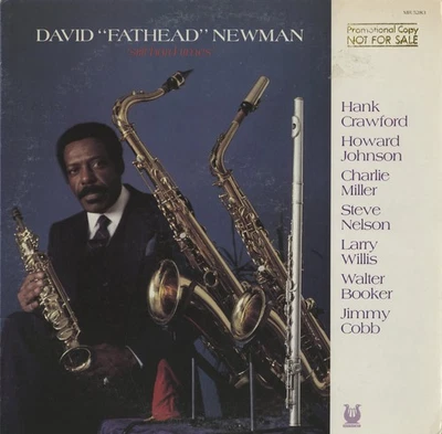 DAVID 'FATHEAD' NEWMAN LP STILL HARD TIMES US MUSE STEREO LP WHITE LABEL PROMO - Image 1 of 4