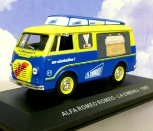 DIECAST 1/43 ITALIAN VAN COLL. ALFA ROMEO ROMEO LA CIMBALI COFFEE MACHINES 1956 - Picture 1 of 3