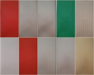 Peel off Stickers Borders Hearts Stars Chains Mesh Red Green Silver Gold Clear - Picture 1 of 21