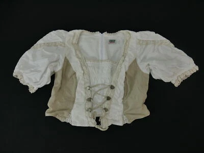 Trachtenmieder Schnürung Spitze Besatz Stretch fabelhaftes Landhaus Mieder Gr.46 - Bild 1 von 4