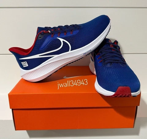 NEW 2022 New York Giants Nike NFL Air Zoom Pegasus 39 Men's Running Shoe Sneaker Cover