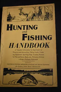 1944 Hunting and Fishing Handbook - Picture 1 of 9
