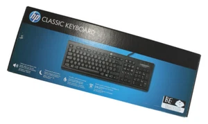 HP USB Classic Keyboard, schwarz, Czech (WZ972AA#ACO) *NEU* - Bild 1 von 1