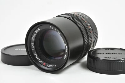 Объектив Konica M Hexanon 90 мм F2.8 крепление Leica M из Японии [отличное] 88-K82 - Изображение 1 из 4