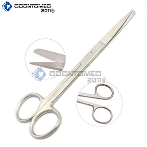 ODM Operating Dissecting Scissors 6" Straight Sharp Blunt - Picture 1 of 3