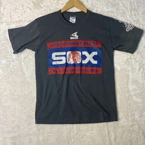 Chicago White Sox celebrate the Blackhawks Stanley Cup Champs 2013 T-Shirt Xl - Picture 1 of 7