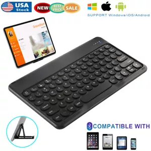 Bluetooth Smart Keyboard For iPad 9th/8th/7th/6th/5th Gen 10.2" 2021/Air 1 2 3 4 - Picture 1 of 10