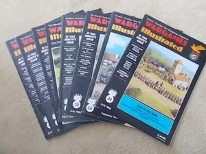 LOTE DE 8 TRABAJOS ILUSTRADOS DE WARGAMES VARIAS COPIAS TRASERAS - Imagen 1 de 9