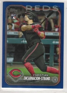 Christian Encarnacion-Strand 2024 Topps Series 1 Royal Blue parallel #219 retail - Picture 1 of 1