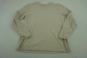 Lanesboro Shirt Mens Large Beige Long Sleeve Lightweight Cricket - Picture 1 of 9