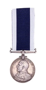 Primera Guerra Mundial Royal Navy Long Service Good Conduct 181398.G.B.COLLINS.P.O.2.CL.H.M.S.CRES - Imagen 1 de 1