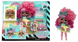 LOL Sorpresa Preadolescentes Sorpresa Intercambio Rizos-2-Crimps Cora Moda Muñeca 20+ Sorpresas - Imagen 1 de 4
