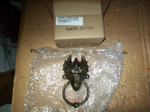 Toscano # QH18266 Metal Dragon Head Door Knocker - Picture 1 of 3