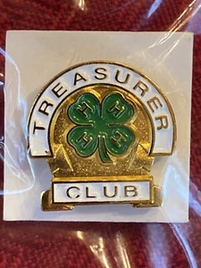 Spilla Tesoriere Club 4-H Nuova - Foto 1 di 3