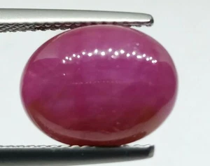 6.51 Cts Beautiful Lovely Pinkish Red Natural Vietnam Ruby Oval Loose Gemstone - Picture 1 of 2