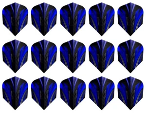 5 New Sets Harrows Predator Standard Dart Flights - Ships w/ Tracking - Blue - Picture 1 of 1