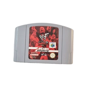 WWF Attitude Cartridge Only Nintendo 64, 1999 Tested And Authentic - Picture 1 of 8