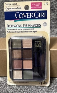 COVERGIRL PROFESSIONAL EYE ENHANCERS 8-FARBIGE LIDSCHATTENPALETTE ~ SONOMA SUNSET - Bild 1 von 3
