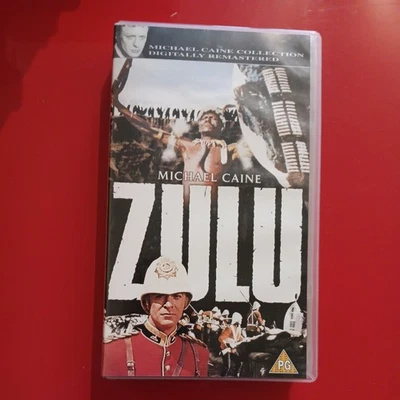 Zulu VHS Michael Caine Video TESTED  - Image 1 of 3