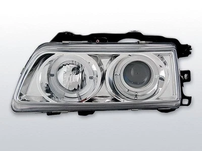 Frontlykter for Honda CRX 87-89 Angel Eyes Chrome gratis frakt LPHO13WN XINO US - Imagem 1 de 4