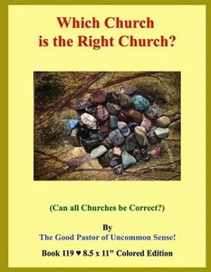 Which Church is the Right Church?: (Can all Churches be Correct?) by Good Pastor - Picture 1 of 1