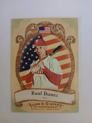Raul Ibanez 2009 Topps Allen And Ginter National Pride #NP41 - Image 1 of 2
