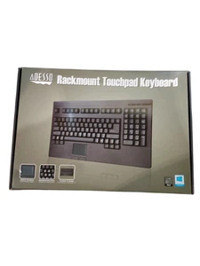 ADESSO ACK-730PB Rackmount Touchpad Keyboard PS/2 - Zdjęcie 1 z 4
