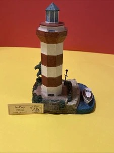 1997 HARBOUR LIGHTS SEA PINES HILTON HEAD SC #415 LIGHTHOUSE FIGURINE - Picture 1 of 7