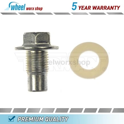 Engine Oil Drain Plug for Chevrolet K10 Suburban 5.0L 1968-73 77-79 81 1983 1986 - Image 1 of 2