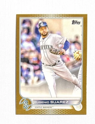 Eugenio Suarez ~ 2022 Topps ~ Gold 0084/2022 #US137 - Image 1 of 2