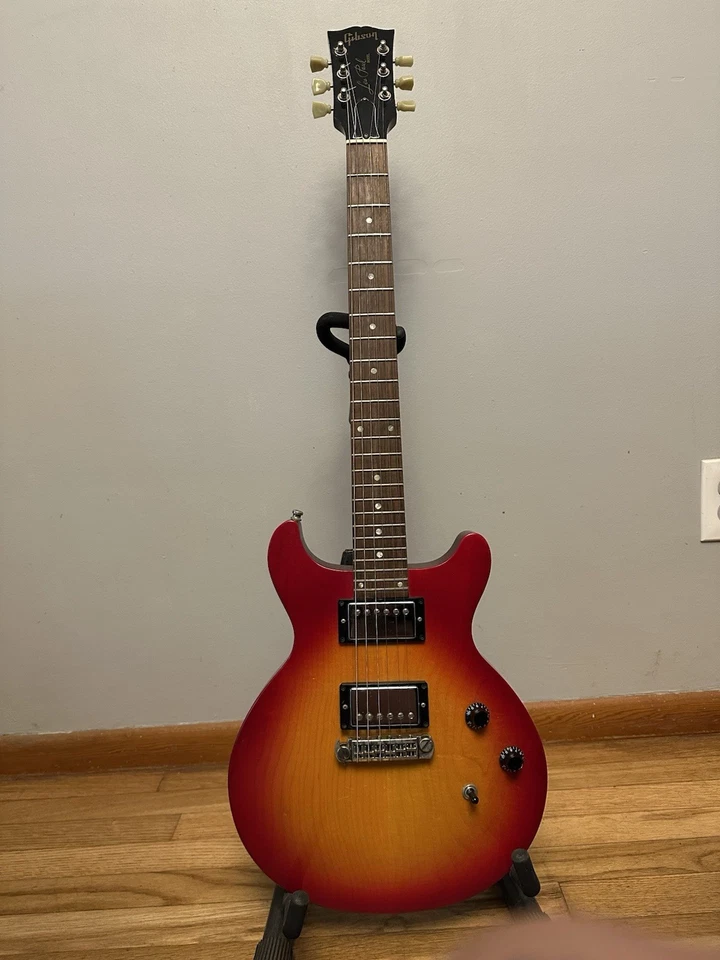 1987 Gibson Les Paul 双切樱桃 Sunburst 颈部 Thru-Body 美国制造 — 第 1/4 张图片