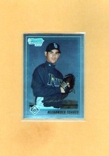 2010 BOWMAN CHROME PROSPECTS ALEXANDER TORRES #BCP23 RAYS *23019