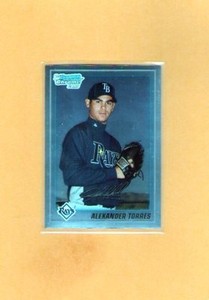 2010 BOWMAN CHROME PROSPECTS ALEXANDER TORRES #BCP23 RAYS *23019