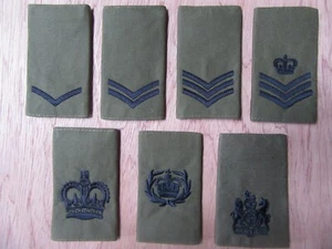 Royal Marines / Army rank epaulette slides [pair] NCO ranks, new,  unissued. - Picture 1 of 15
