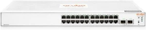 Conmutador inteligente HPE Instant On 1830 24 puertos Gb - cable de EE. UU. JL812A#ABA - Imagen 1 de 4
