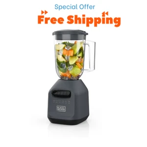 Black & Decker Ice Crush Blender with 56 Ounce (7 Cup) PerfectPour Plastic Jar, - Picture 1 of 5