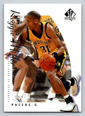 1999-00 SP Authentic #32 Reggie Miller (ref 199971) - Image 1 of 2