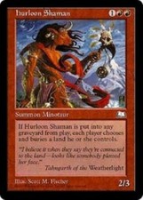 Hurloon Shaman x4 Weatherlight MtG NM
