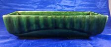 Imperial USA F71 Vintage Speckled Green Pottery Bonzi Planter Mid Century Modern