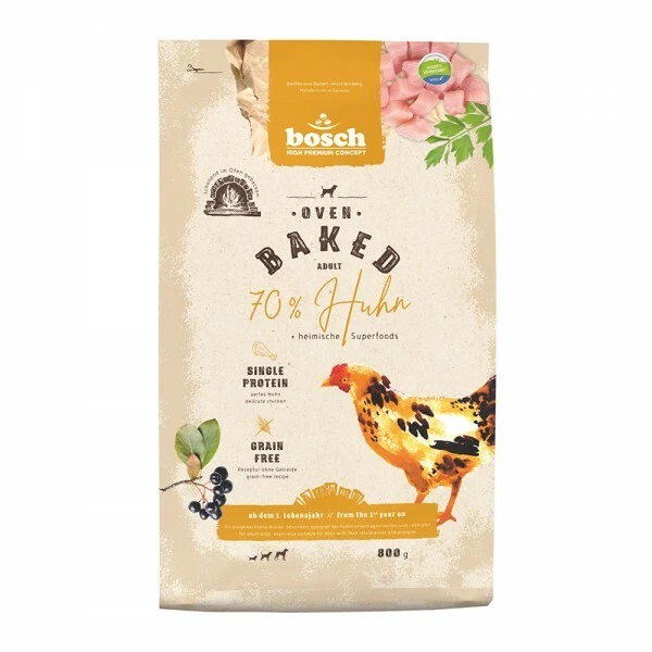 Bosch Oven Baked Huhn | 800g Hundefutter trocken - Bild 1 von 1