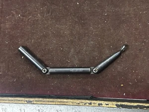 MACHINIST DrZk TOOL LATHE MILL VINTAGE MOORE 6" LONG DOG LEG Adjustable Angle - Picture 1 of 8