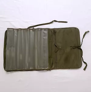 US Army custodia mappa roll in tela 1950 - Foto 1 di 7