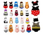 Kids Baby Romper Boys Girls Animal Cattoon Costume Bodysuit Outfit Cloth Set Hat