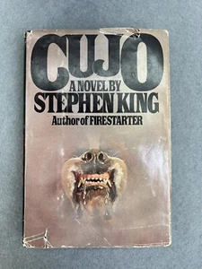 Cujo By Stephen King (Hardcover, 1981) Book Club Ed. Dust Jacket Horror -Penguin - Bild 1 von 17